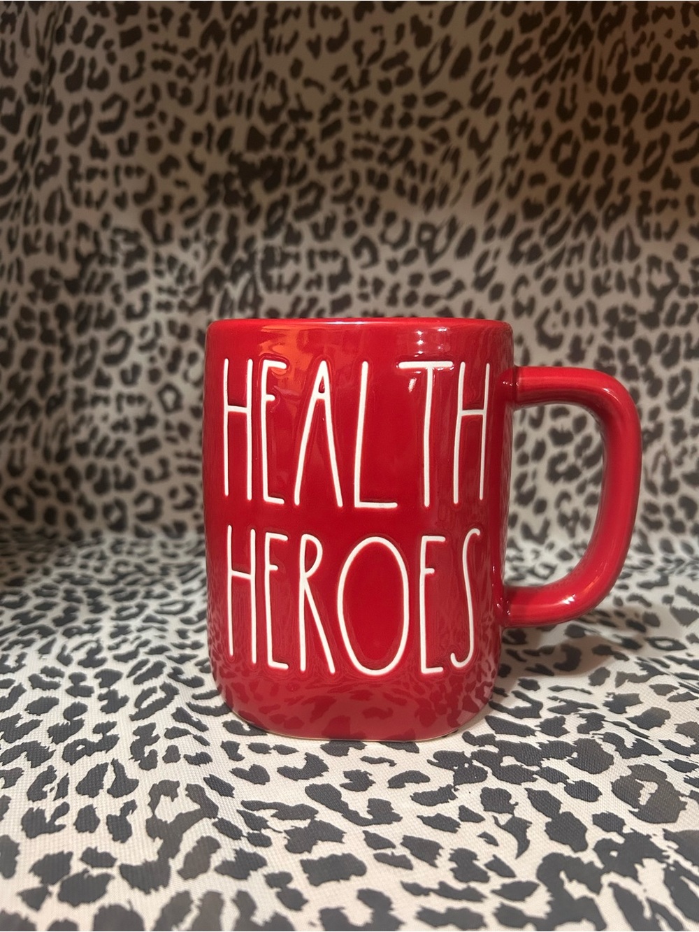 Rae Dunn Ceramic “Health Heroes” Mug
